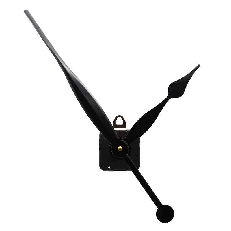 TIKROUND 12888 High Torque Quartz Clock Movement Replacement Parts with 350 mm / 13.78 Inch Long Spade Hands - Image 3